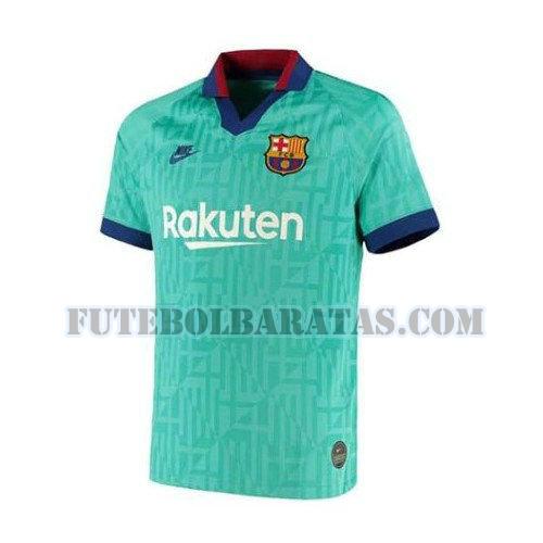 tailândia camisa barcelona 2019-2020 third - verde homens