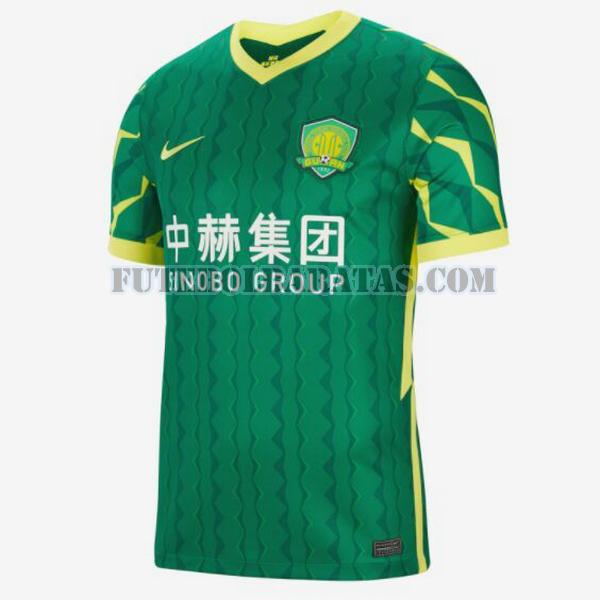 tailândia camisa beijing sinobo guoan 2021 2022 home - verde homens