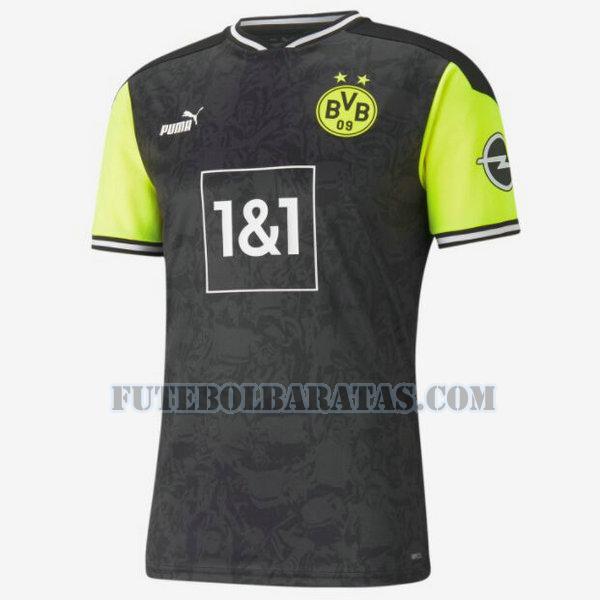 tailândia camisa borussia dortmund 2021 2022 limited edition - preto homens