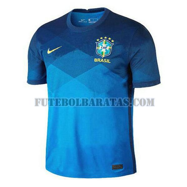tailândia camisa brasil 2020 away - azul homens