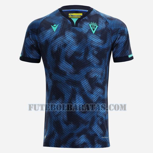 tailândia camisa cadiz cf 2021 2022 away - azul homens
