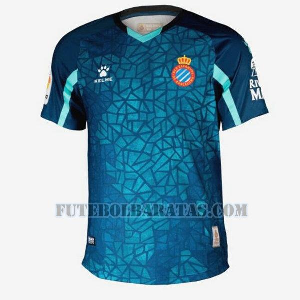 tailândia camisa español 2020-2021 away - azul homens