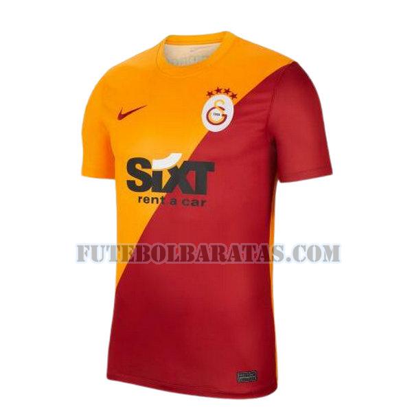 tailândia camisa galatasaray 2021 2022 home - amarelo vermelho homens