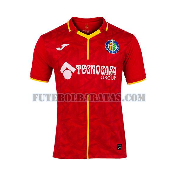 tailândia camisa getafe 2021 2022 away - vermelho homens