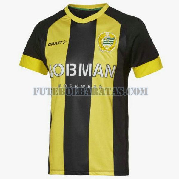 tailândia camisa hammarby 2021 2022 away - amarelo preto homens