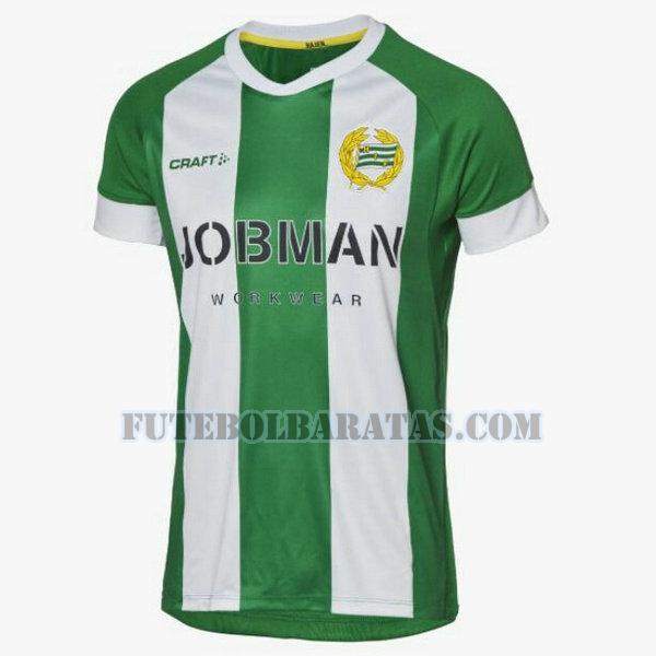 tailândia camisa hammarby 2021 2022 home - verde branco homens