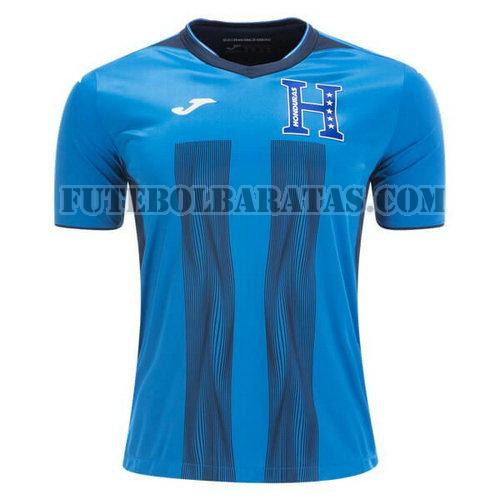 tailândia camisa honduras 2019-20 third - azul homens