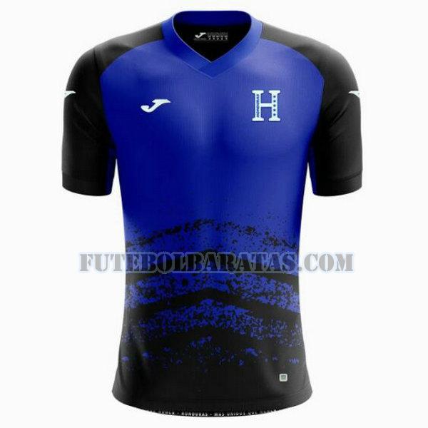 tailândia camisa honduras 2021 2022 away - azul preto homens