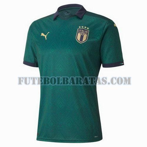 tailândia camisa itália 2020 third - verde homens