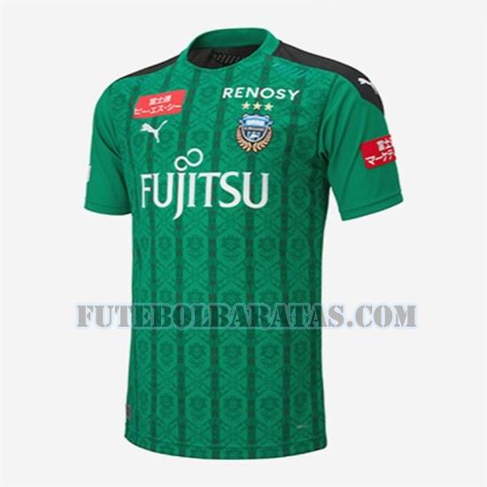 tailândia camisa kawasaki frontale 2020-2021 goleiro - verde homens