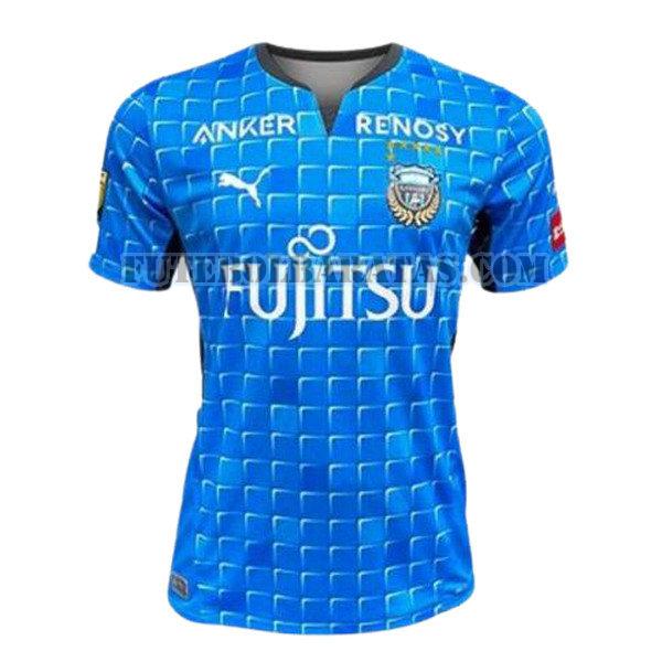 tailândia camisa kawasaki frontale 2021 2022 home - azul homens