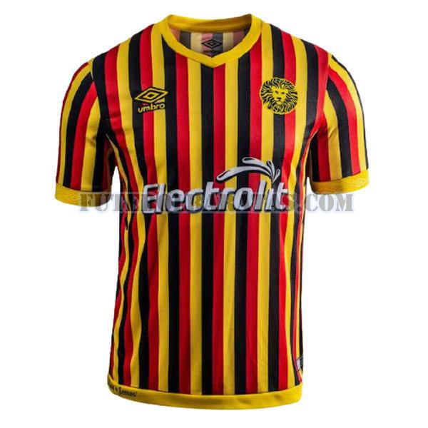 tailândia camisa leones negros 2021 2022 home - preto amarelo vermelho homens