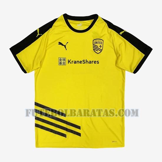 tailândia camisa new mexico united 2020-2021 away - amarelo homens