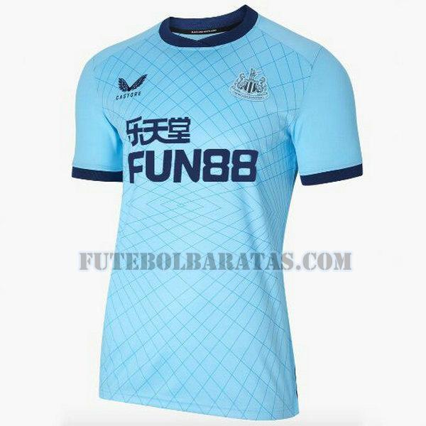 tailândia camisa newcastle united 2021 2022 third - azul homens