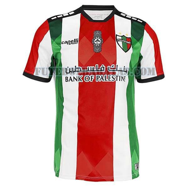 tailândia camisa palestino 2021 2022 away - branco vermelho verde homens