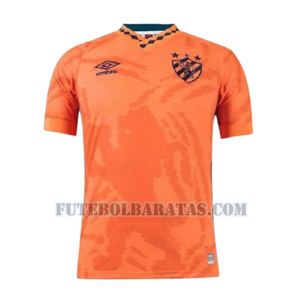 tailândia camisa sport recife 2021 2022 third - laranja homens