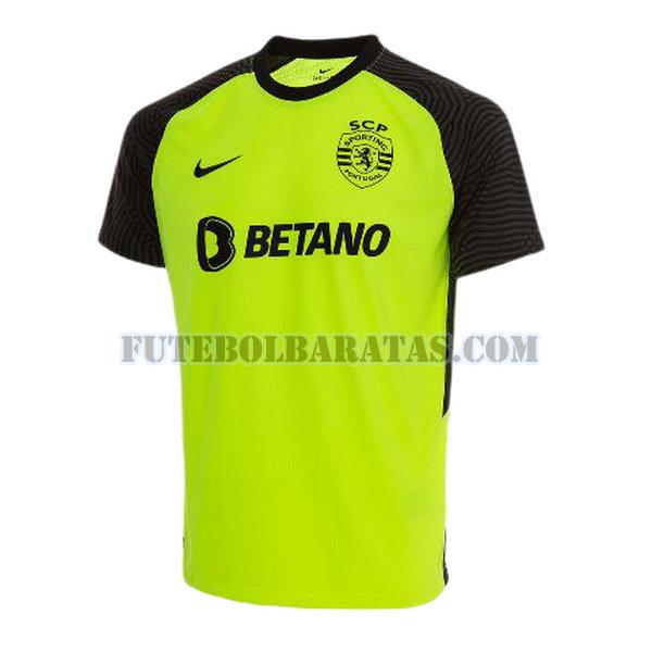 tailândia camisa sporting lisboa 2021 2022 away - verde homens
