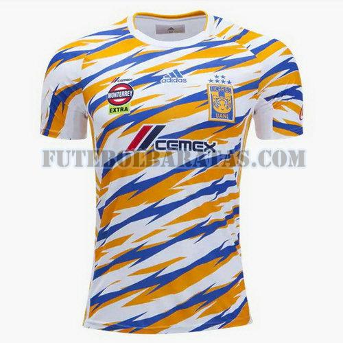tailândia camisa tigres uanl 2019-2020 third - amarelo homens