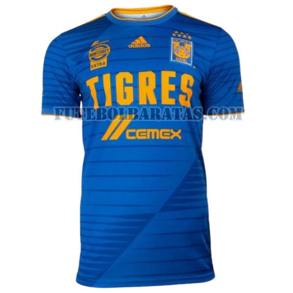 tailândia camisa tigres uanl 2020-2021 away - azul homens