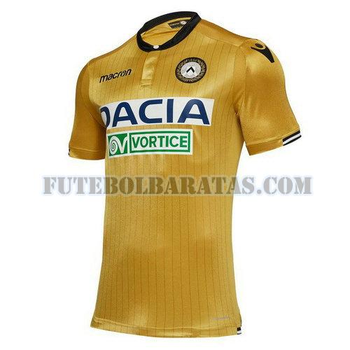tailândia camisa udinese calcio 2018-2019 away - amarelo homens