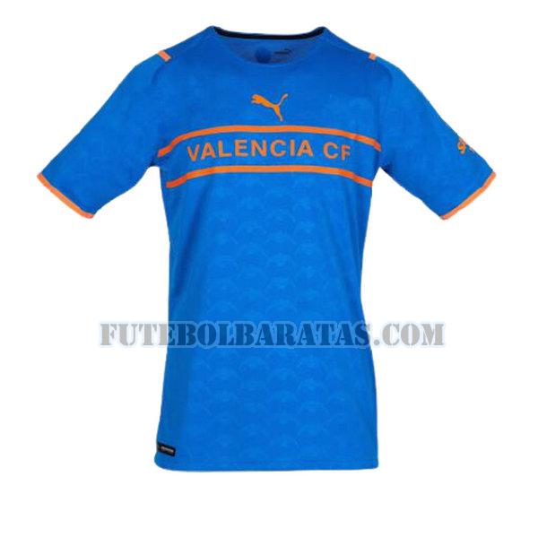 tailândia camisa valencia 2021 2022 third - azul homens